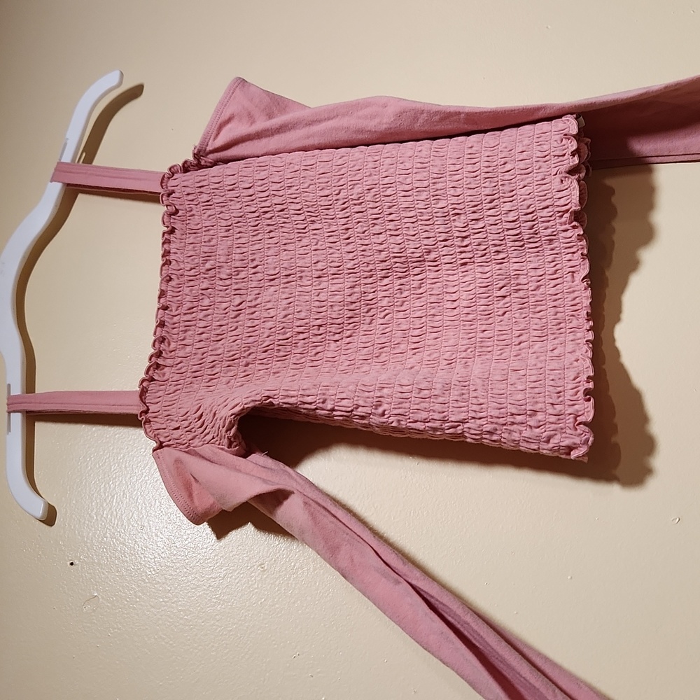 Pink girl blouse